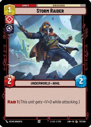 Storm Raider (172/264) - A Lawless Time - A Lawless Time - Card Brawlers | Quebec | Canada |