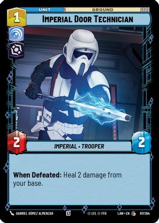 Imperial Door Technician (97/264) - A Lawless Time - A Lawless Time - Card Brawlers | Quebec | Canada |