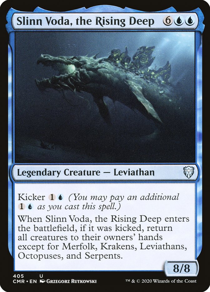 Slinn Voda, the Rising Deep [Commander Legends] - Magic: The Gathering - Card Brawlers | Quebec | Canada |