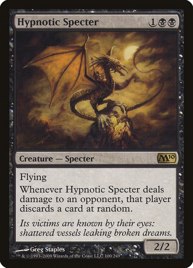 Hypnotic Specter [Magic 2010] - Magic: The Gathering - Card Brawlers | Quebec | Canada |