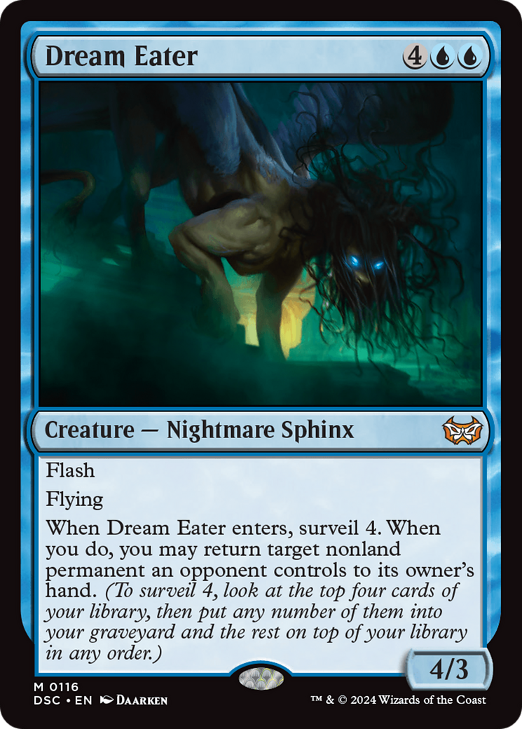 Dream Eater [Duskmourn: House of Horror Commander] - Magic: The Gathering - Card Brawlers | Quebec | Canada |