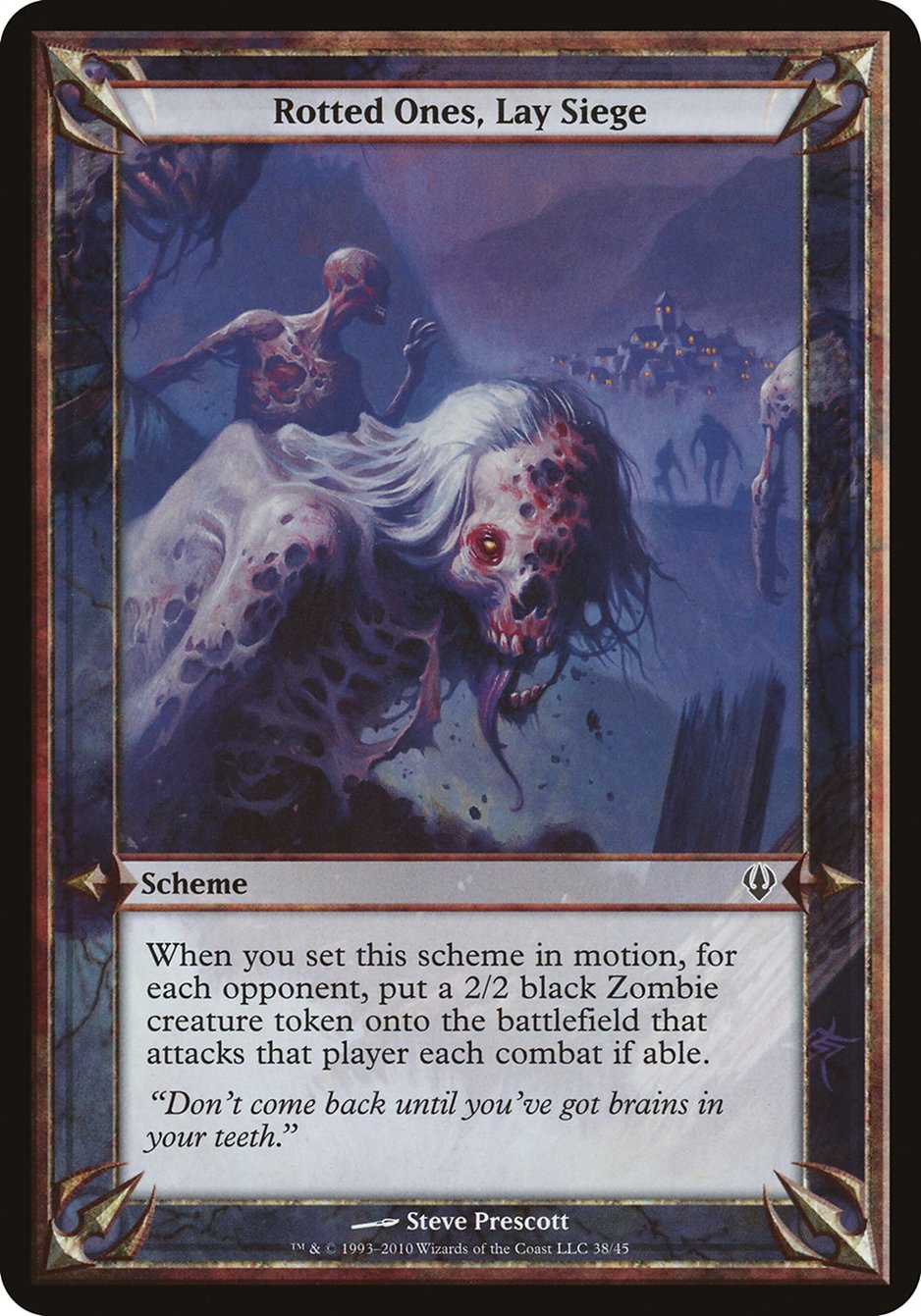 Rotted Ones, Lay Siege (Schemes) [Archenemy Schemes] - Magic: The Gathering - Card Brawlers | Quebec | Canada |