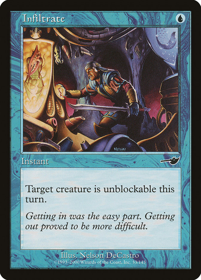 Infiltrate [Nemesis] - Magic: The Gathering - Card Brawlers | Quebec | Canada |