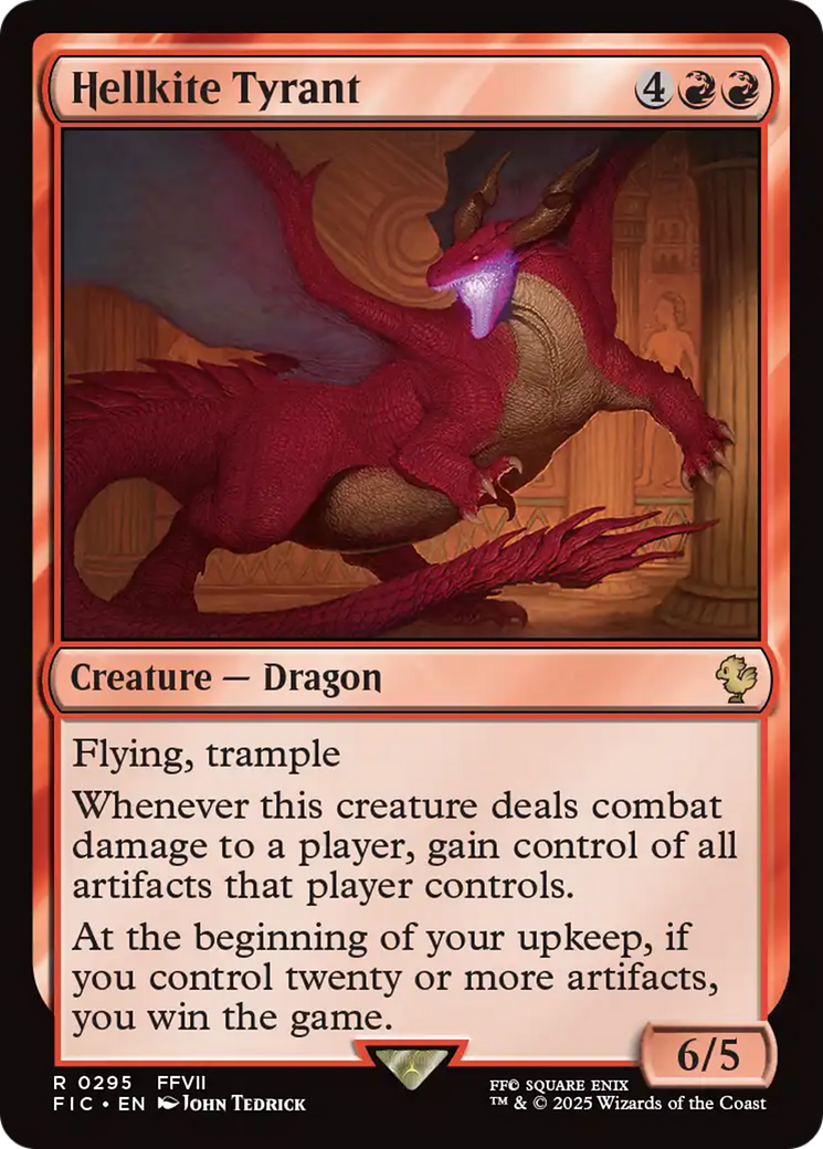 Hellkite Tyrant [FINAL FANTASY Commander] - Magic: The Gathering - Card Brawlers | Quebec | Canada |