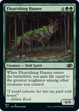 Flourishing Hunter [Jumpstart 2022] - Magic: The Gathering - Card Brawlers | Quebec | Canada |