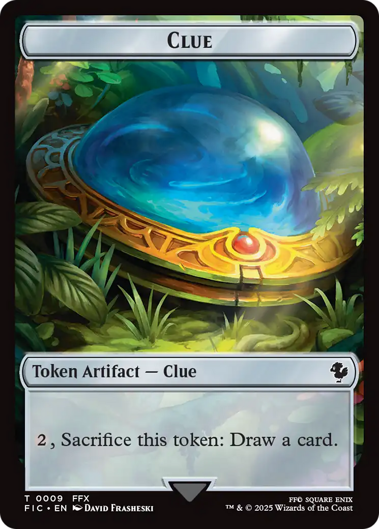 Clue // Treasure Double-Sided Token [FINAL FANTASY Commander Tokens] - Magic: The Gathering - Card Brawlers | Quebec | Canada |