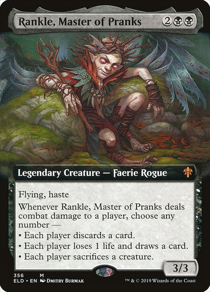 Rankle, Master of Pranks (Extended Art) [Throne of Eldraine] - Magic: The Gathering - Card Brawlers | Quebec | Canada |