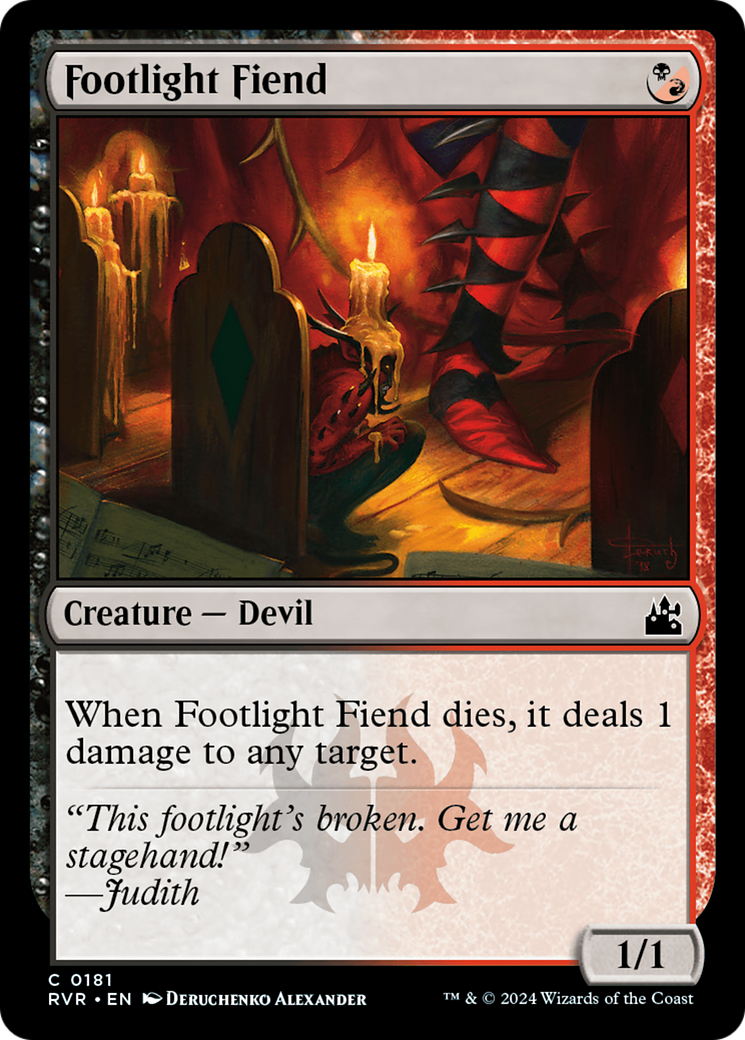 Footlight Fiend [Ravnica Remastered] - Magic: The Gathering - Card Brawlers | Quebec | Canada |