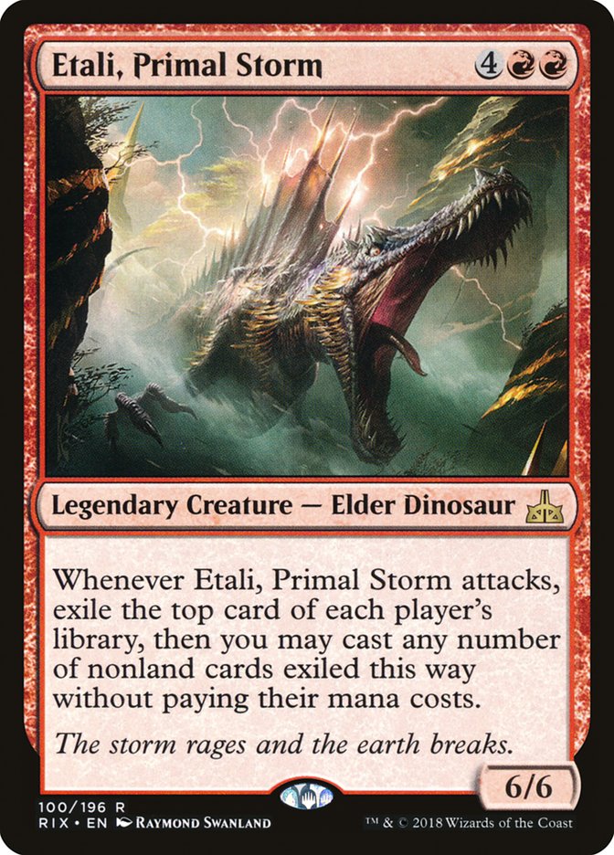 Etali, Primal Storm [Rivals of Ixalan] - Magic: The Gathering - Card Brawlers | Quebec | Canada |