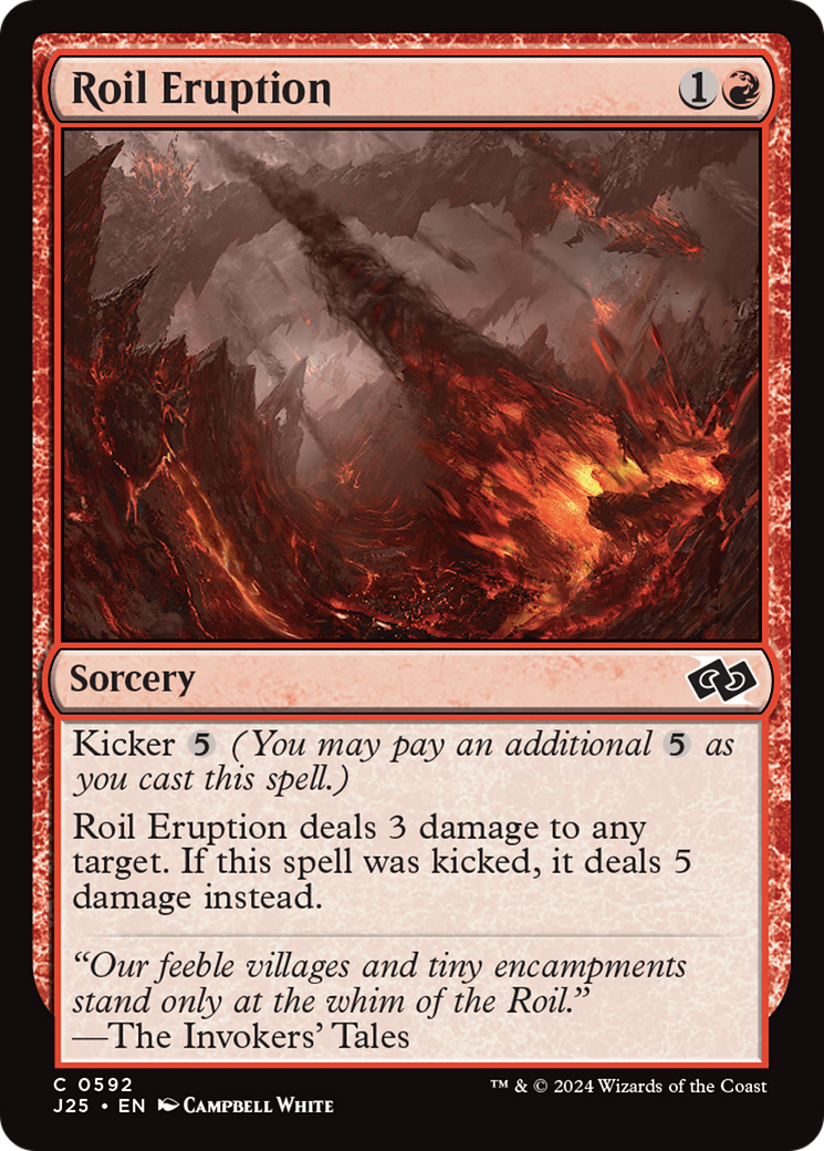 Roil Eruption [Foundations Jumpstart] - Magic: The Gathering - Card Brawlers | Quebec | Canada |