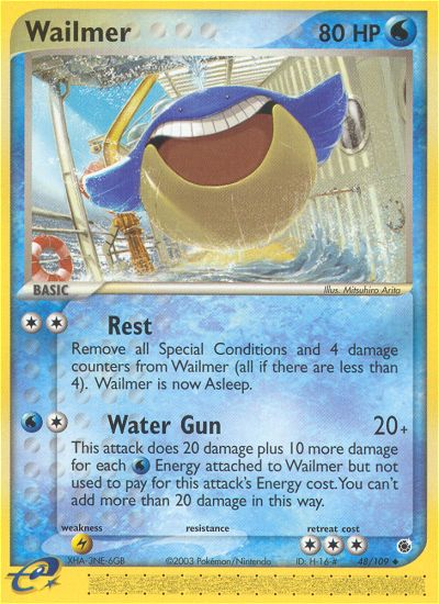 Wailmer (48/109) [EX: Ruby & Sapphire] - Pokémon - Card Brawlers | Quebec | Canada |