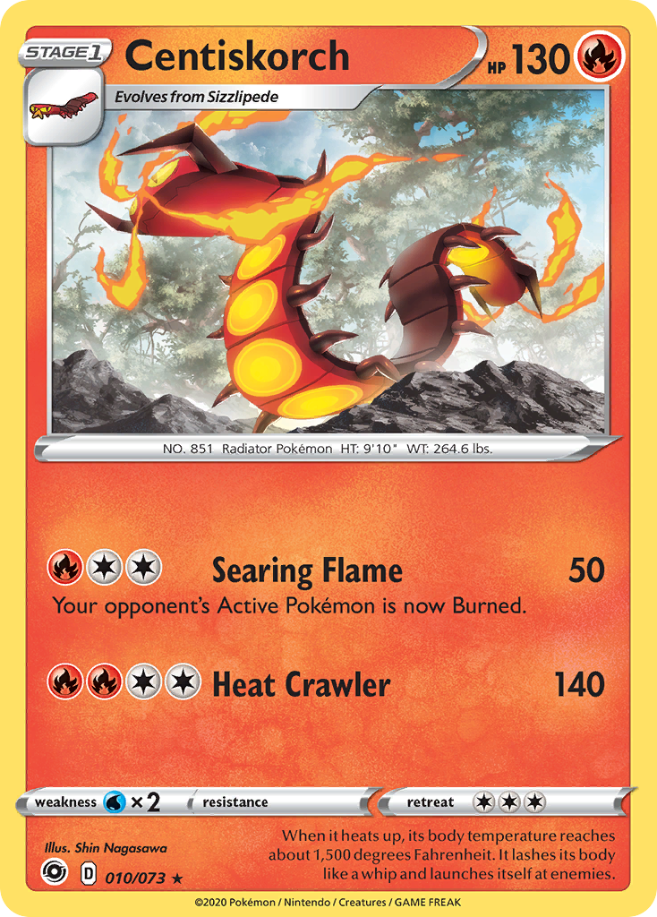 Centiskorch (010/073) [Sword & Shield: Champion's Path] - Pokémon - Card Brawlers | Quebec | Canada |