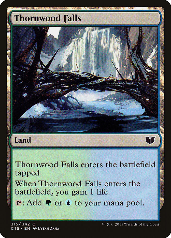 Thornwood Falls [Commander 2015] - Magic: The Gathering - Card Brawlers | Quebec | Canada |
