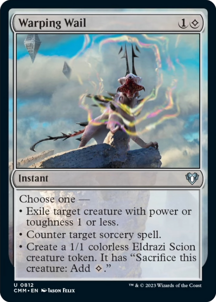 Warping Wail [Commander Masters] - Magic: The Gathering - Card Brawlers | Quebec | Canada |