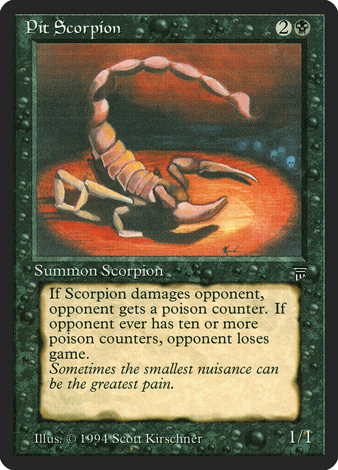 Pit Scorpion [Legends] - Magic: The Gathering - Card Brawlers | Quebec | Canada |