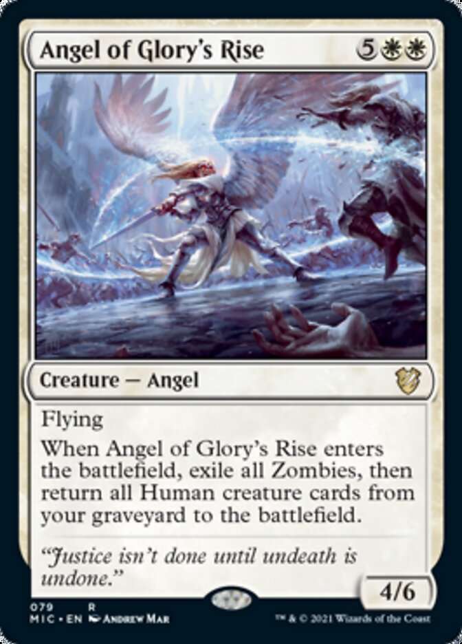 Angel of Glory's Rise [Innistrad: Midnight Hunt Commander] - Magic: The Gathering - Card Brawlers | Quebec | Canada |