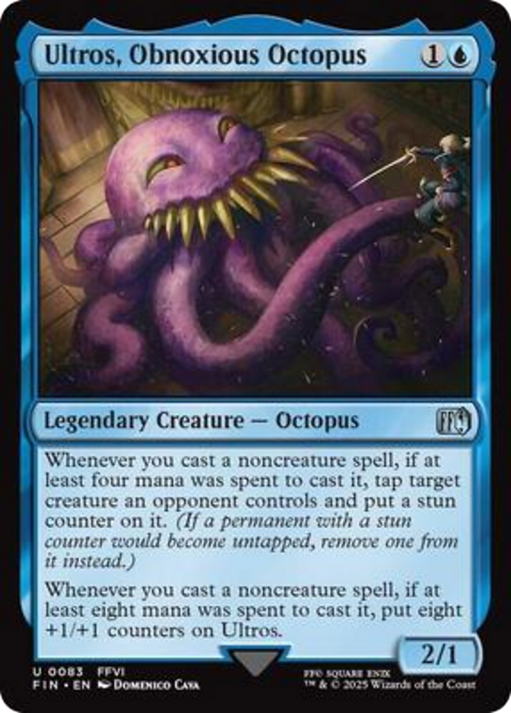 Ultros, Obnoxious Octopus [FINAL FANTASY] - Magic: The Gathering - Card Brawlers | Quebec | Canada |