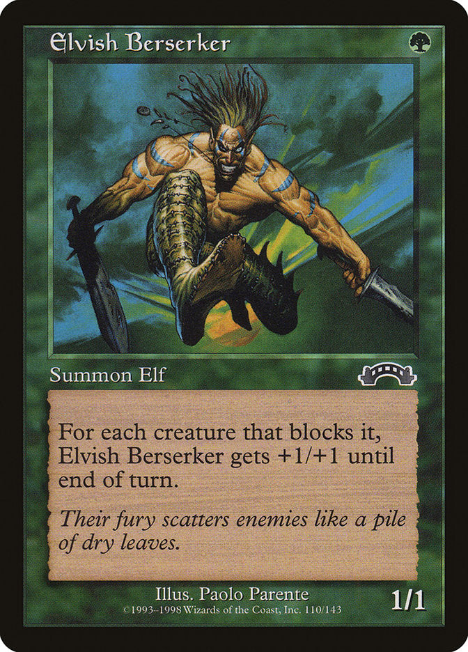 Elvish Berserker [Exodus] - Magic: The Gathering - Card Brawlers | Quebec | Canada |
