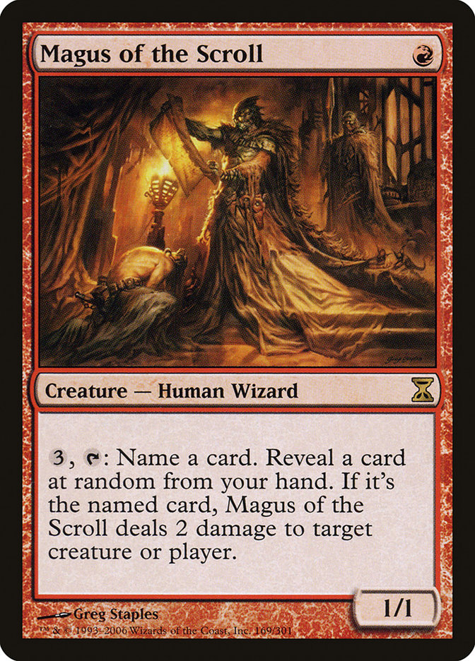 Magus of the Scroll [Time Spiral] - Magic: The Gathering - Card Brawlers | Quebec | Canada |