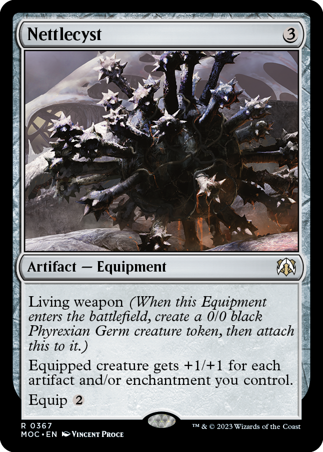 Nettlecyst [March of the Machine Commander] - Magic: The Gathering - Card Brawlers | Quebec | Canada |