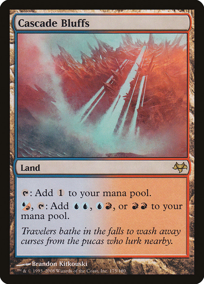 Cascade Bluffs [Eventide] - Magic: The Gathering - Card Brawlers | Quebec | Canada |