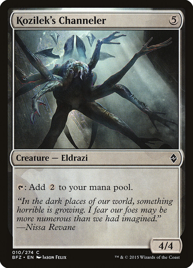 Kozilek's Channeler [Battle for Zendikar] - Magic: The Gathering - Card Brawlers | Quebec | Canada |