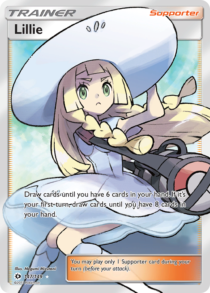 Lillie (147/149) [Sun & Moon: Base Set] - Pokémon - Card Brawlers | Quebec | Canada |