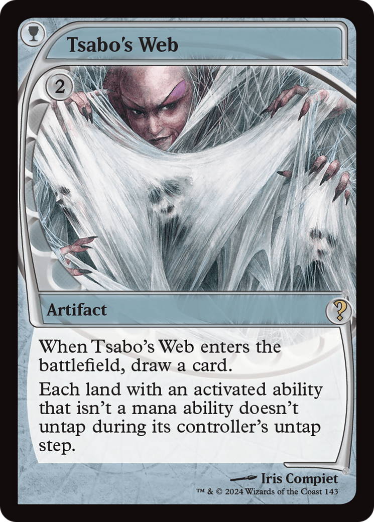 Tsabo's Web (Future Sight) [Mystery Booster 2] - Magic: The Gathering - Card Brawlers | Quebec | Canada |