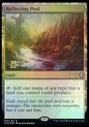 Reflecting Pool [Commander Legends: Battle for Baldur's Gate Prerelease Promos] - Magic: The Gathering - Card Brawlers | Quebec | Canada |