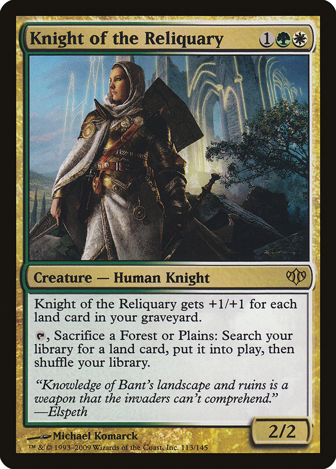 Knight of the Reliquary [Conflux] - Magic: The Gathering - Card Brawlers | Quebec | Canada |