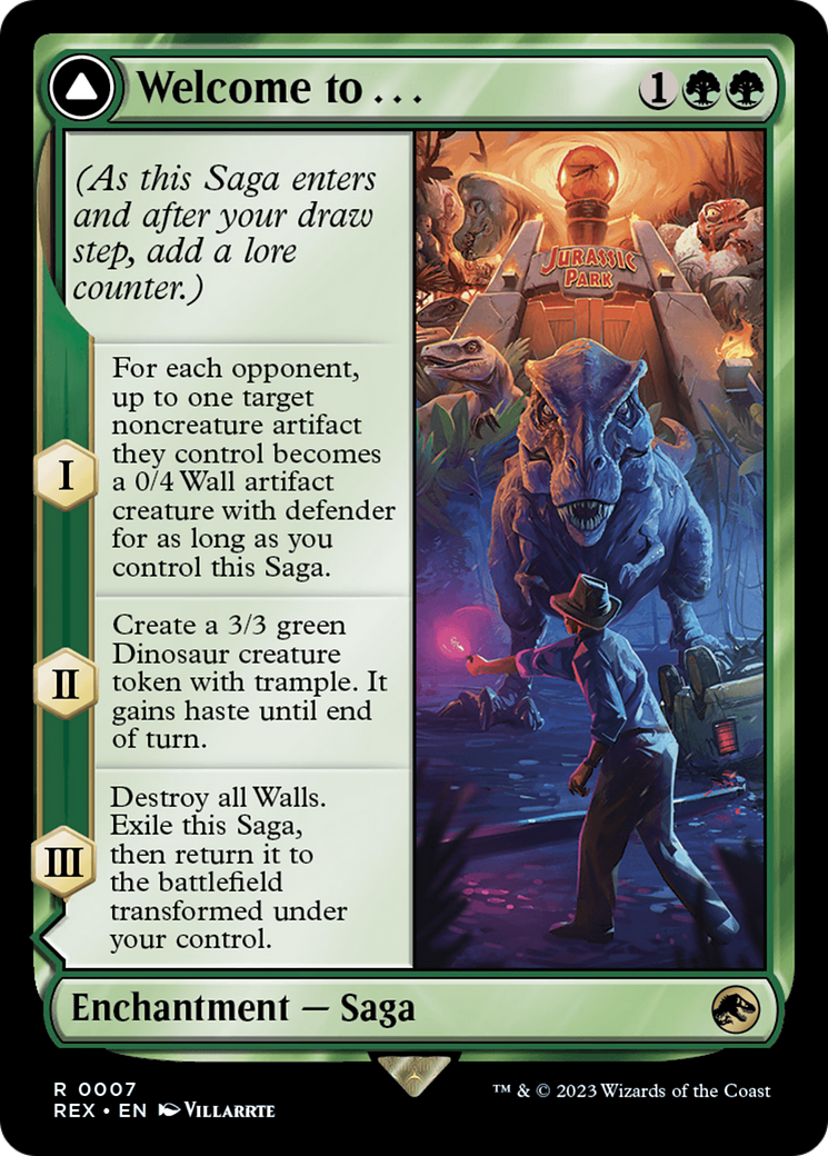 Welcome to... // Jurassic Park [Jurassic World Collection] - Magic: The Gathering - Card Brawlers | Quebec | Canada |