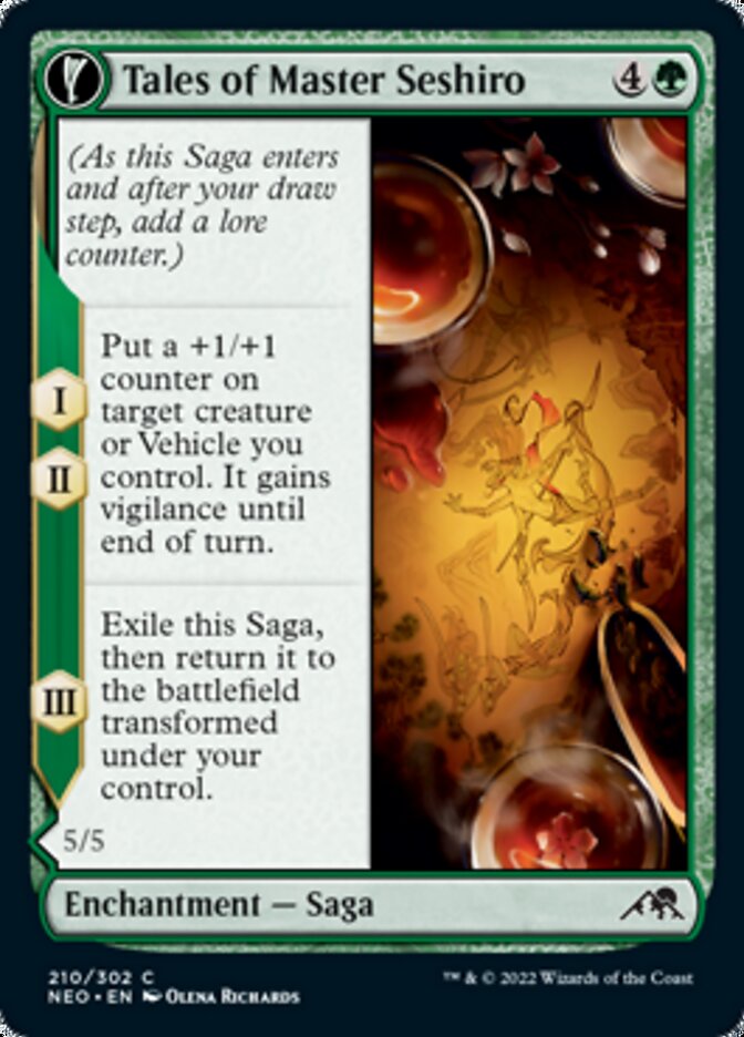 Tales of Master Seshiro // Seshiro's Living Legacy [Kamigawa: Neon Dynasty] - Magic: The Gathering - Card Brawlers | Quebec | Canada |