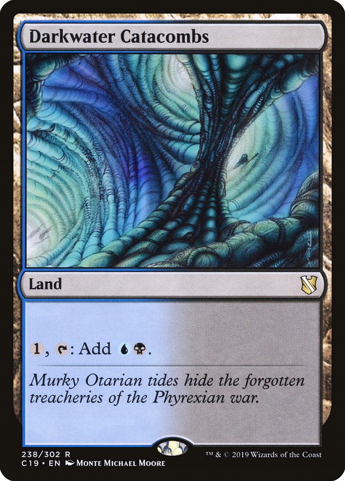Darkwater Catacombs [Commander 2019] - Magic: The Gathering - Card Brawlers | Quebec | Canada |
