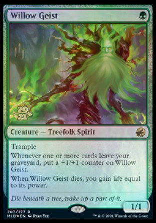 Willow Geist [Innistrad: Midnight Hunt Prerelease Promos] - Magic: The Gathering - Card Brawlers | Quebec | Canada |