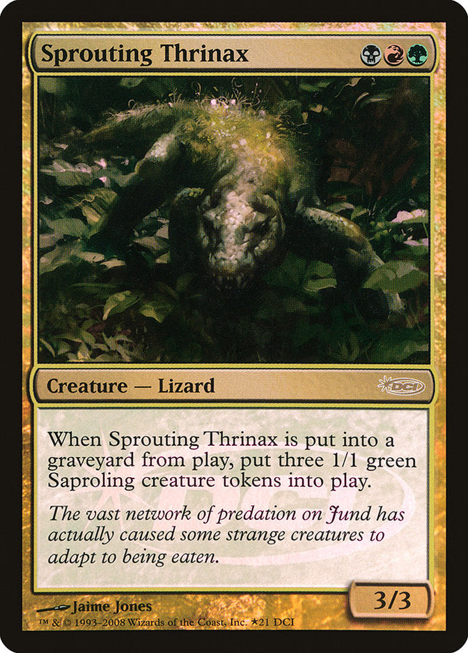 Sprouting Thrinax [Wizards Play Network 2008] - Magic: The Gathering - Card Brawlers | Quebec | Canada |