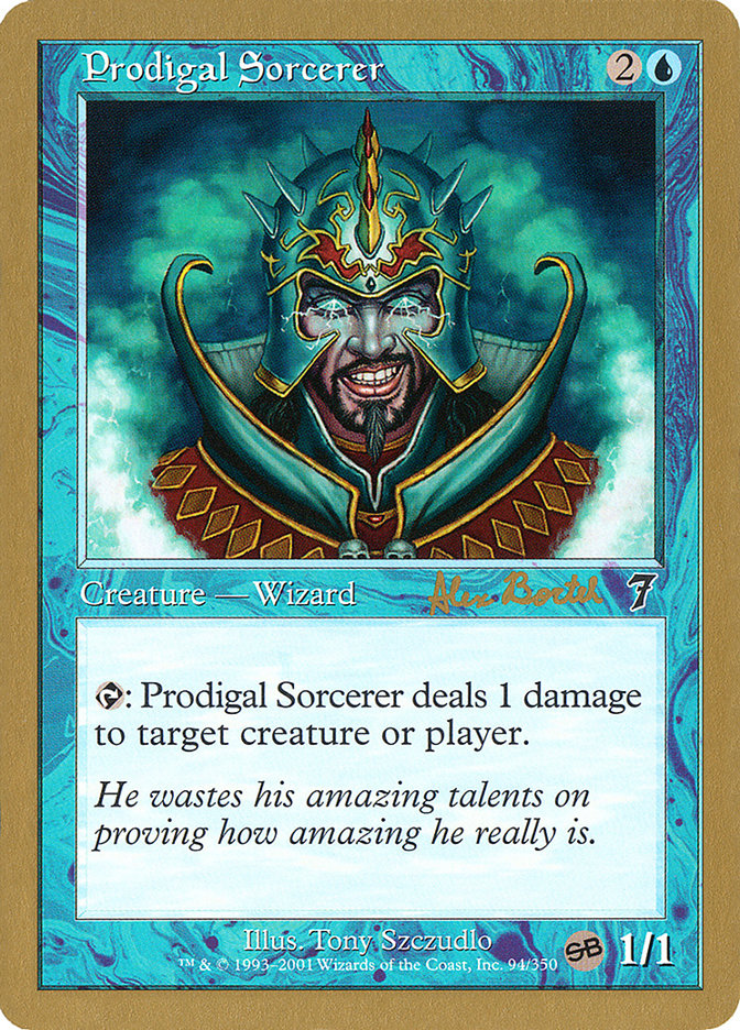 Prodigal Sorcerer (Alex Borteh) (SB) [World Championship Decks 2001] - Magic: The Gathering - Card Brawlers | Quebec | Canada |