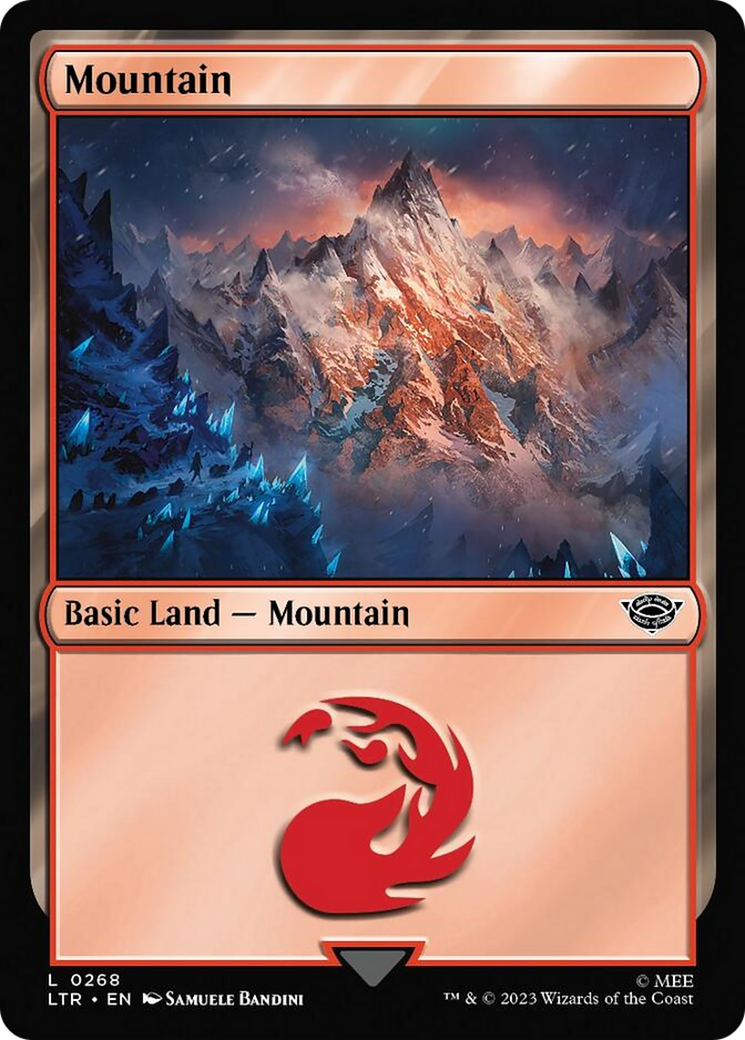 Mountain (268) [The Lord of the Rings: Tales of Middle-Earth] - Magic: The Gathering - Card Brawlers | Quebec | Canada |