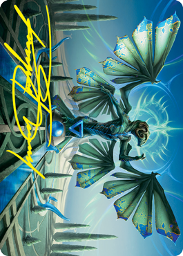 Tanazir Quandrix Art Card (Gold-Stamped Signature) [Strixhaven: School of Mages Art Series] - Magic: The Gathering - Card Brawlers | Quebec | Canada |