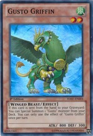 Gusto Griffin [HA07-EN004] Super Rare - Yu-Gi-Oh! - Card Brawlers | Quebec | Canada |