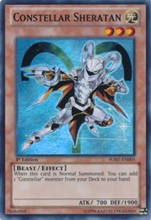 Constellar Sheratan [HA07-EN005] Super Rare - Yu-Gi-Oh! - Card Brawlers | Quebec | Canada |