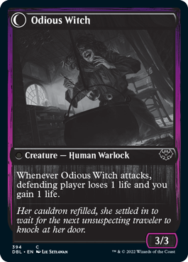 Ragged Recluse // Odious Witch [Innistrad: Double Feature] - Magic: The Gathering - Card Brawlers | Quebec | Canada |
