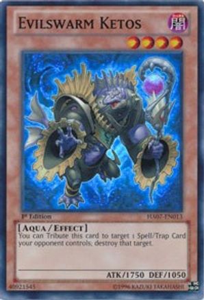 Evilswarm Ketos [HA07-EN013] Super Rare - Yu-Gi-Oh! - Card Brawlers | Quebec | Canada |