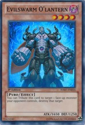 Evilswarm O'lantern [HA07-EN014] Super Rare - Yu-Gi-Oh! - Card Brawlers | Quebec | Canada |