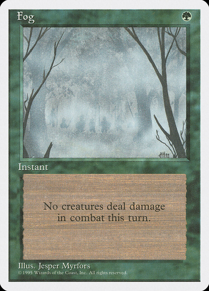 Fog [Fourth Edition] - Magic: The Gathering - Card Brawlers | Quebec | Canada |