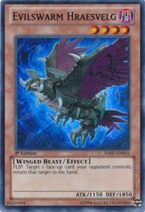 Evilswarm Hraesvelg [HA07-EN016] Super Rare - Yu-Gi-Oh! - Card Brawlers | Quebec | Canada |