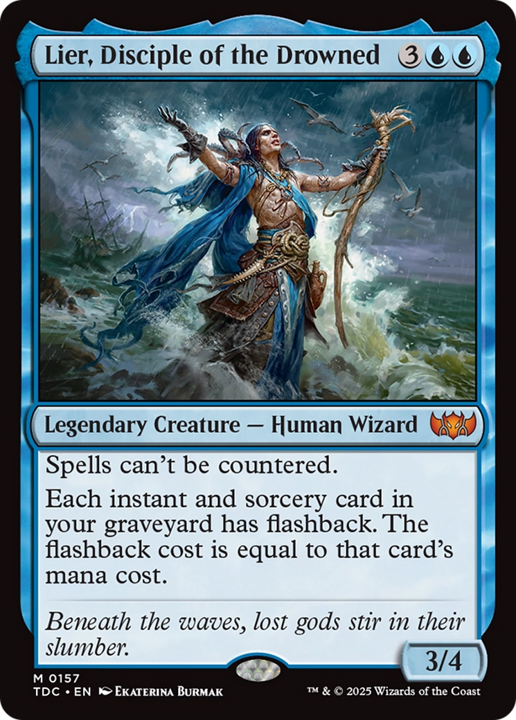 Lier, Disciple of the Drowned [Tarkir: Dragonstorm Commander] - Magic: The Gathering - Card Brawlers | Quebec | Canada |