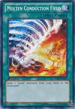Molten Conduction Field [HA07-EN025] Secret Rare - Yu-Gi-Oh! - Card Brawlers | Quebec | Canada |