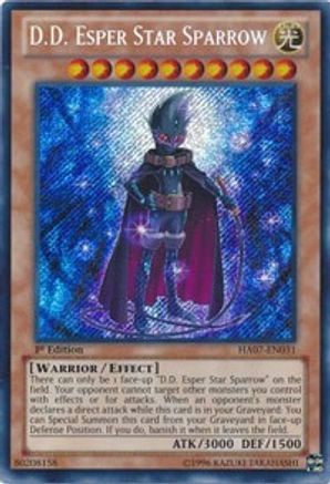 D.D. Esper Star Sparrow [HA07-EN031] Secret Rare - Yu-Gi-Oh! - Card Brawlers | Quebec | Canada |