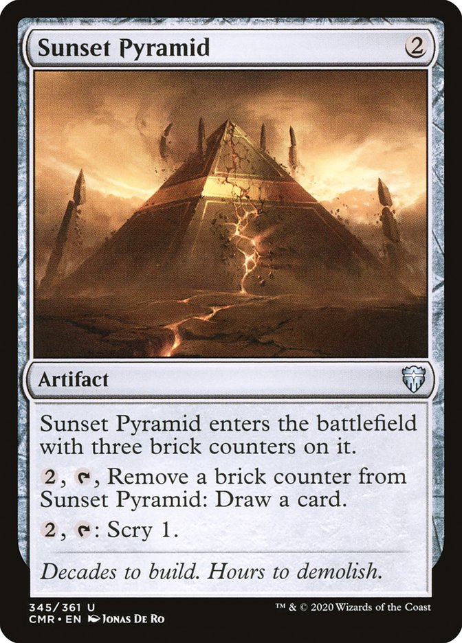 Sunset Pyramid [Commander Legends] - Magic: The Gathering - Card Brawlers | Quebec | Canada |