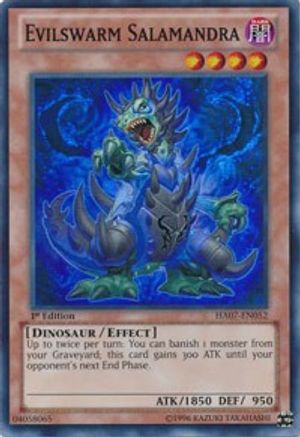 Evilswarm Salamandra [HA07-EN052] Super Rare - Yu-Gi-Oh! - Card Brawlers | Quebec | Canada |